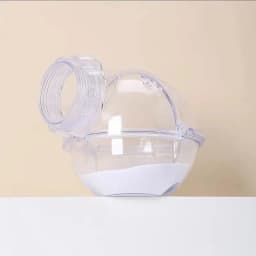 Hamster Bathroom Hamster Toilet Mouse Gerbille Pet Cage Box Bath Sand Room Toy Acrylic House Small Pet Supplies Accessories