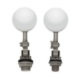 1PCS Float Ball Valve 1/2"  or 3/4" Plastic Adjustable Water Float Ball Valve for Water Tower Water Tank Livestock Water Drinker
