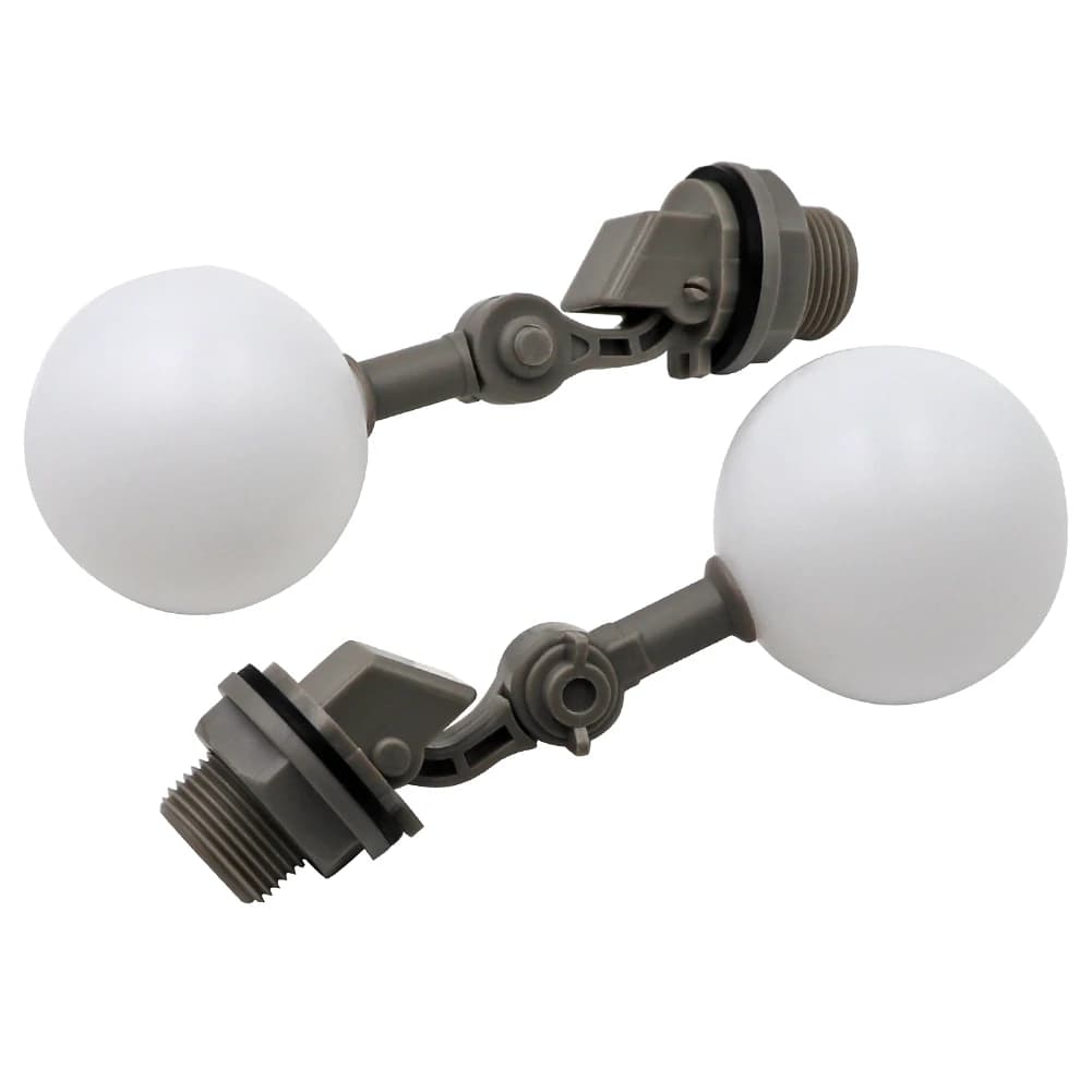 1PCS Float Ball Valve 1/2"  or 3/4" Plastic Adjustable Water Float Ball Valve for Water Tower Water Tank Livestock Water Drinker