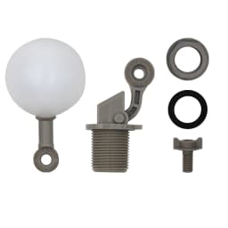 1PCS Float Ball Valve 1/2"  or 3/4" Plastic Adjustable Water Float Ball Valve for Water Tower Water Tank Livestock Water Drinker