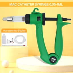 0.5-6ML Veterinary Vaccine Syringe Injector Animal Automatic Adjustable Continuous Syringe for Pigs Cattle Sheep Animals Tools