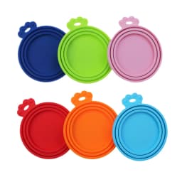 1PC Silicone Cans Storage Covers Environmental Protection Reusable Lids For Most Dog And Cat Dust Multifunction Odorless