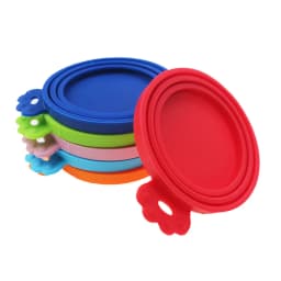 1PC Silicone Cans Storage Covers Environmental Protection Reusable Lids For Most Dog And Cat Dust Multifunction Odorless