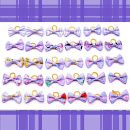 30PCS Pet Dog Cat Puppy Grooming Bows Pet Hair Accessories Decorate Hair for Small Dog Hair Rubber Band Dog Supplier