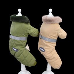 Thicken Warm Dog Jumpsuit Winter Pet Dogs Clothes for Chihuahua Coat Waterproof Hoodie Puppy Overalls Poodle Jacket Pet Apparel