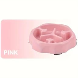 Square Pet Slow Feeding Cat Bowl Anti-choking Dog Puzzle Food Bowl Water Basin Anti-Overturning Cat Feeding Drinking Container