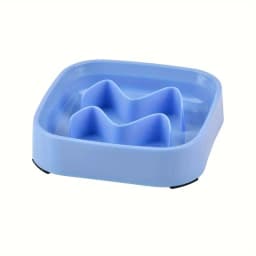 Square Pet Slow Feeding Cat Bowl Anti-choking Dog Puzzle Food Bowl Water Basin Anti-Overturning Cat Feeding Drinking Container