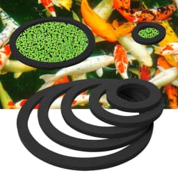 Aquarium Floating Plant Rings Floating Plant Corral Fish Tank Floating Plant Rings for Pond Fish Tank Aquarium Accessoies