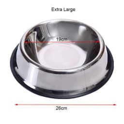 Stainless Steel Pet Dog Bowl Food Storage Container Dog Food Bowl Water Bottle Pet Bowl Feeder Dish for Small Large Dogs Cats