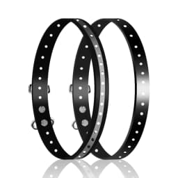Shock Collar Receivers-Adjustable Durable Waterproof Odorless 3/4 Inch,Dog Collar Strap for Most of Electronic Training