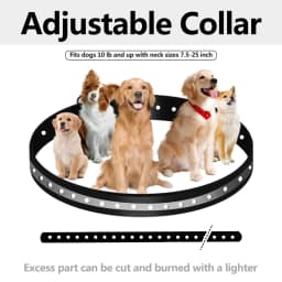 Shock Collar Receivers-Adjustable Durable Waterproof Odorless 3/4 Inch,Dog Collar Strap for Most of Electronic Training