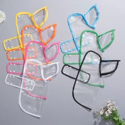 Pet Dog Raincoat Waterproof Pet Clothes Hooded Rain Jacket for Small Medium Dogs Transparent Plastic Puppy Rain Poncho Rainwear