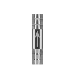 2pcs Aquarium CO2 Check Valve Stainless Steel Carbon Dioxide Diffuser Anti Return Water Gas Equipment Fish Tank Accessories