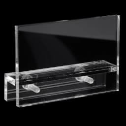 1pc Aquarium Clear Fish Tank LED Light Holder Lamp Fixtures Support Stand