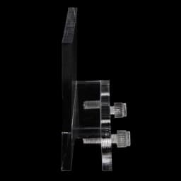 1pc Aquarium Clear Fish Tank LED Light Holder Lamp Fixtures Support Stand