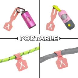 New Silicone Dog Poop Bag Holder Pet Garbage Bag Clip Hands-free Clip Dog Cleaning Supplies Dog Poop Bag Dispenser