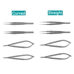 GREATLH Stainless Steel Ophthalmic Instrument Set Forcep Needle Holder Scissor Eyelid Micro Tools Ophthalmic Eye Instrument