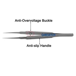 GREATLH Stainless Steel Ophthalmic Instrument Set Forcep Needle Holder Scissor Eyelid Micro Tools Ophthalmic Eye Instrument