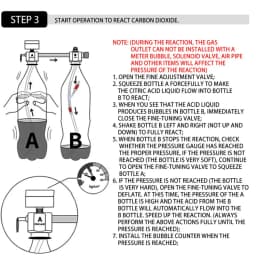 Aquarium DIY CO2 Generator System Kit CO2 Generator, Bubble Counter Diffuser with Solenoid Valve, For / Aquatic Plant Growth