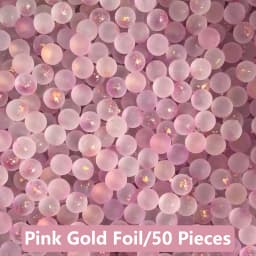 Fish Tank Frosted Glass Beads, Small Fish Tank Landscaping Supplies, Micro Landscape Ecological Tank Decorations and Ornaments