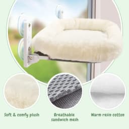 Cat Hammock Window Habitat Cat Sunbathing Glass Hanging Suction Cup Balcony Pet Nest Pet Bed