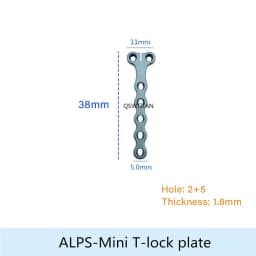 ALPS T Locking Plate 3.5/4.2/5.0/6.5 Titanium Alloy Veterinaria Pets Fracture Orthopedic Surgical Instruments Veterinary