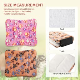 Pet Sleeping Mat Dog Bed Cat Litter Puppy Bed Dog Sofa Lovely Mattress Cushion for Small Large Dog Washable Blanket For Winter