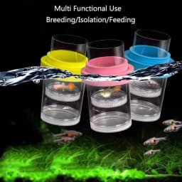 Plastic Floating Fish Breeding Isolation Box Aquarium Breeder Feeder Hatching Incubator Aquarium Hatchery Accessory
