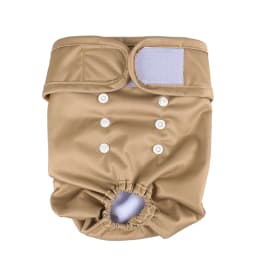 1PC Reusable Female Dog Diapers Washable Female Dog Physiology Pants Breathable Pants with Snaps on the Belly for Pet Diapers