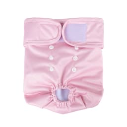 1PC Reusable Female Dog Diapers Washable Female Dog Physiology Pants Breathable Pants with Snaps on the Belly for Pet Diapers