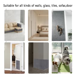 7 Sizes/Colors Cat Scratcher Mat Trimmable Cat Carpet Cat Scratching Carpet Corner Wall Cat DIY Scratch Sofa Furniture Protector