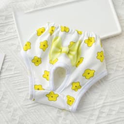 New Washable Dog Physiological Pants Leakproof Cartoon Pet Diaper Reusable Breathable Dog Menstrual Pants