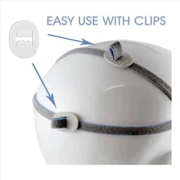 A03F-6X For Resmed Airfit P10 Headgear Strap, Replacement CPAP Headgear Compatible For Resmed Airfit P10