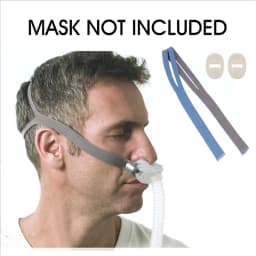 A03F-6X For Resmed Airfit P10 Headgear Strap, Replacement CPAP Headgear Compatible For Resmed Airfit P10