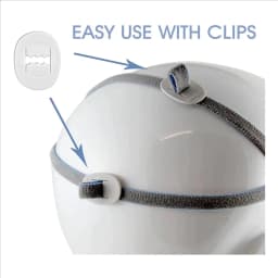 A03F-6X For Resmed Airfit P10 Headgear Strap, Replacement CPAP Headgear Compatible For Resmed Airfit P10