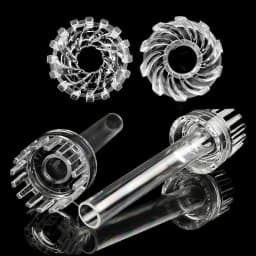 DIY Acrylic Aquarium Skimmer Lily Pipe Spin Surface Inflow Outflow Water Plant Tank Filter Cleaning Fish Tank Accessories