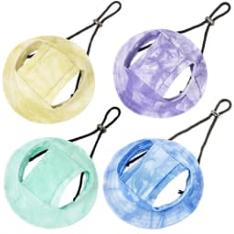 Pets Hat with Ear Holes Adjustable Baseball Cap for Medium Small Dogs Summer Dye Cats Sun Cap Pet Outdoor Hat Pet Supplies