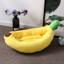Banana Shape Pet Litter Dog Kennel Cat Litter Four Seasons General Warm Small Medium and Large Dog Bed Pet Sleeping Supplies