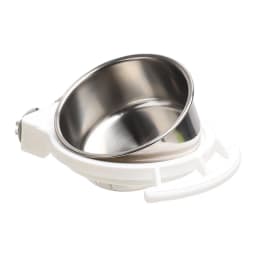 Bird Feeding Dish Cups Hanging Stainless Steel Bird Bowls for Cage Parrot Feeder Food Container Water Bowl