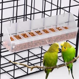 Parrot Pigeon Feeder Chicken Hanging Feeder Drinker Supplies Water Box Pet Chicks Quail Duck Bird Poultry Plastic Food Container