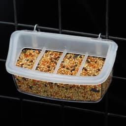 Parrot Pigeon Feeder Chicken Hanging Feeder Drinker Supplies Water Box Pet Chicks Quail Duck Bird Poultry Plastic Food Container