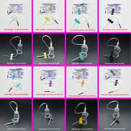 50pcs/lot Disposable Butterfly Blood Collection Needle Double Wing Type Blood Collection Needle for Pet Care Room Cat Dogs Anima