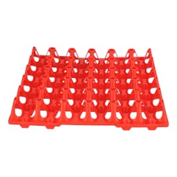 5Pcs Plastic Egg Storage Tray 11.3x11.1in 30 Cell Egg Crates Stackable Egg Holder for Storage Transportation Home Farm Supplies