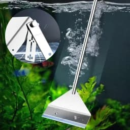 Fish Tank Cleaning Tool Flat Sand Algae Removal Dual-use Glass Algae Removal Scraper Household Cleaning Tool aquarium accessorie