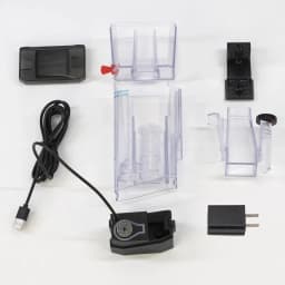 Bubble Magus BM Mini Q Internal Built-in Hanging Cylinder Type Nano Protein Skimmer for 20 Gallons/75L Marine Aquarium Tank