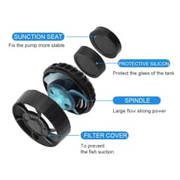 Jebao Jecod SLW Series Manual Control Constant Compatible SINE Aquarium Wavemaker Pump for Freshwater Saltwater Fish Tank