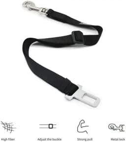 Dog Car Seat Belt Safety Protector Travel Pets Accessories Dog Leash Collar Breakaway Solid Car Harness Pet Car Seat Belts