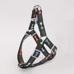A Colorful Bone Tripod Pet Dog Harness for Indoor and Outdoor Use Colorful Bone Dog Leash When Taking A Pet for A Walk