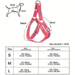 A Colorful Bone Tripod Pet Dog Harness for Indoor and Outdoor Use Colorful Bone Dog Leash When Taking A Pet for A Walk