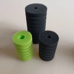 2Pcs Aquarium Filter Sponge Fish Tank Inflow Inlet Filter Foam Roll For Prevent Fish Shrimp Being Sucked Filter Barrel Tool
